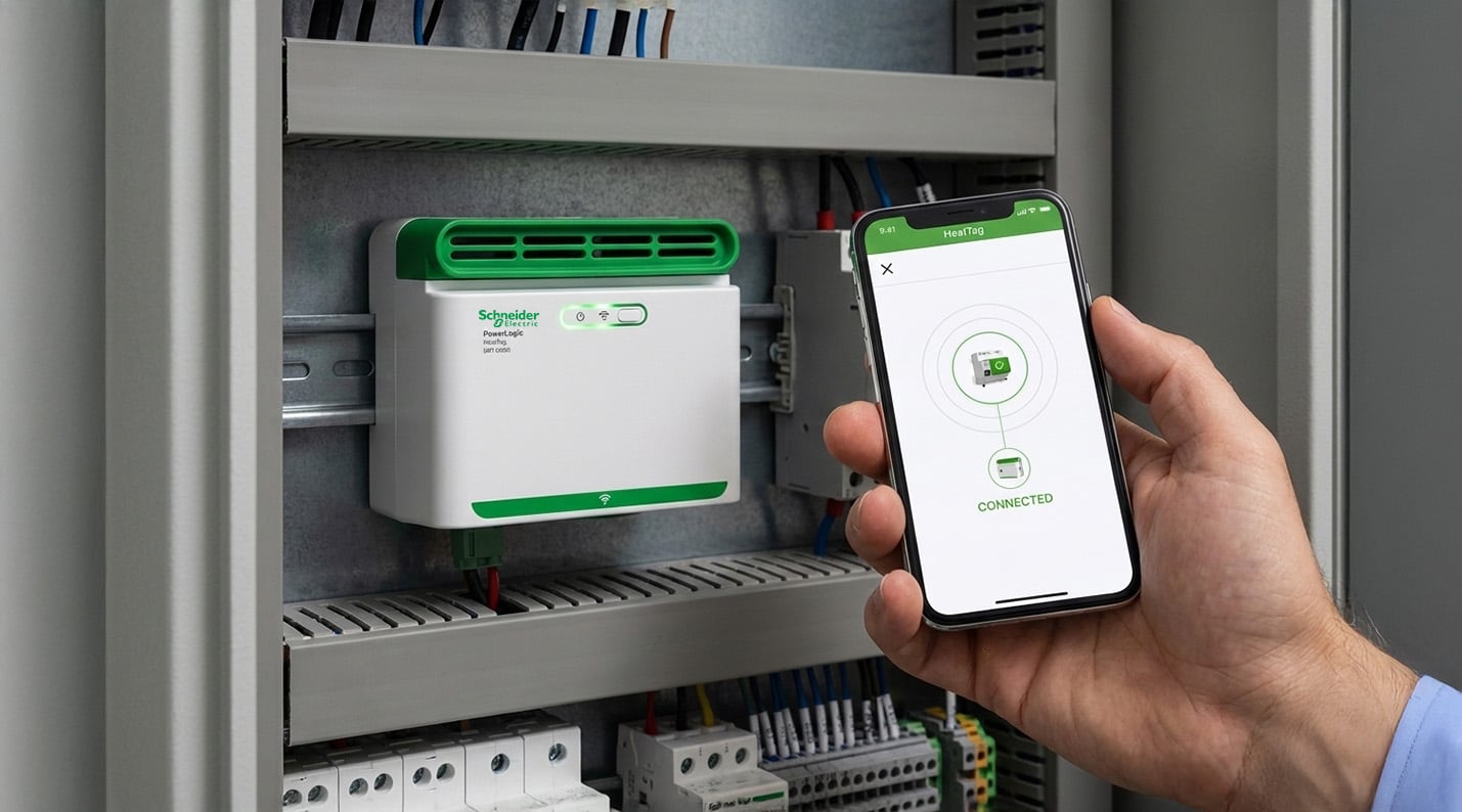 Sensor warns of fires in control panels before they occur