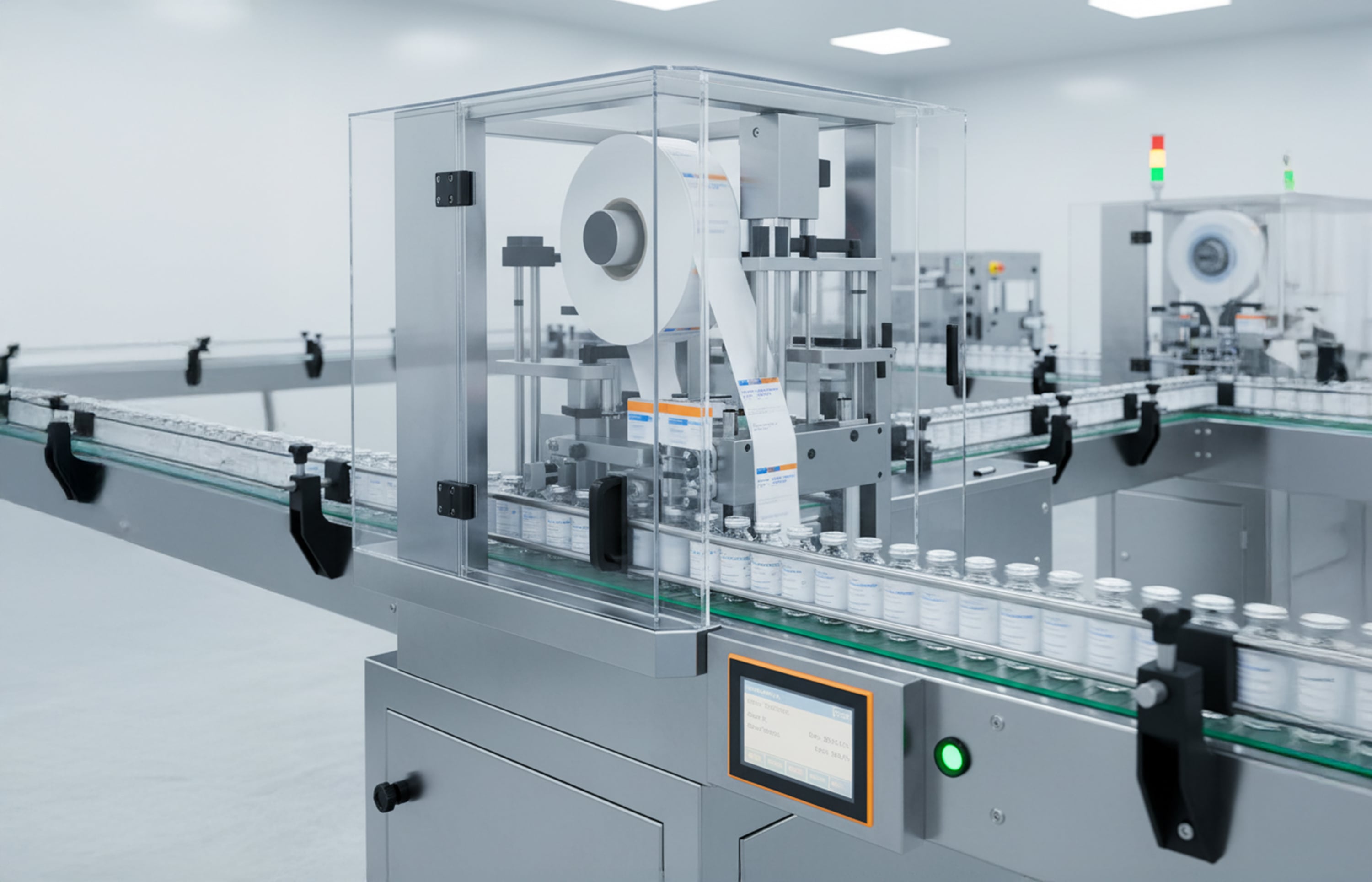 Precision Labeling Automation for Pharmaceutical Packaging