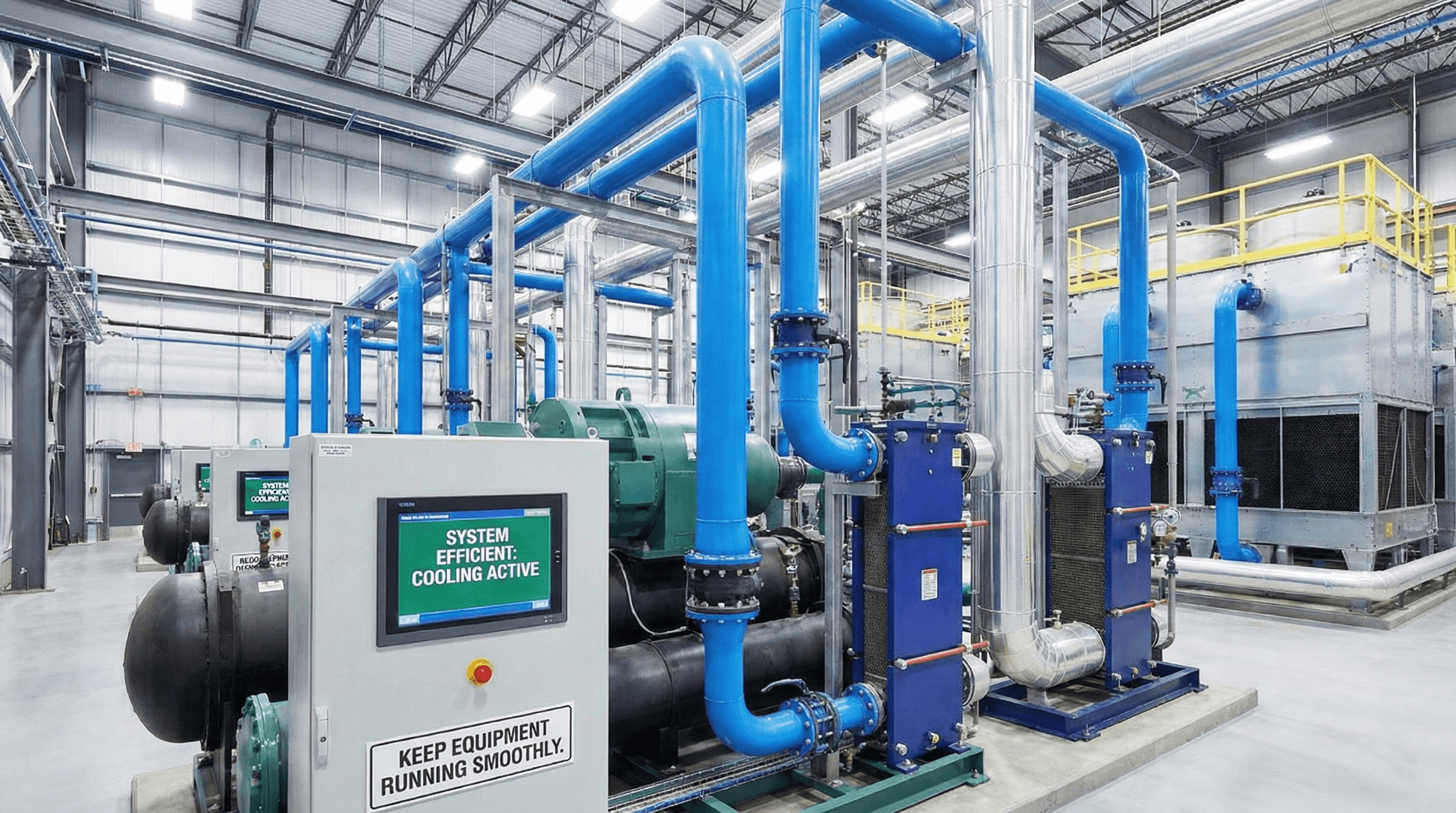 Keep Equipment Running Smoothly with Efficient Industrial Cooling
