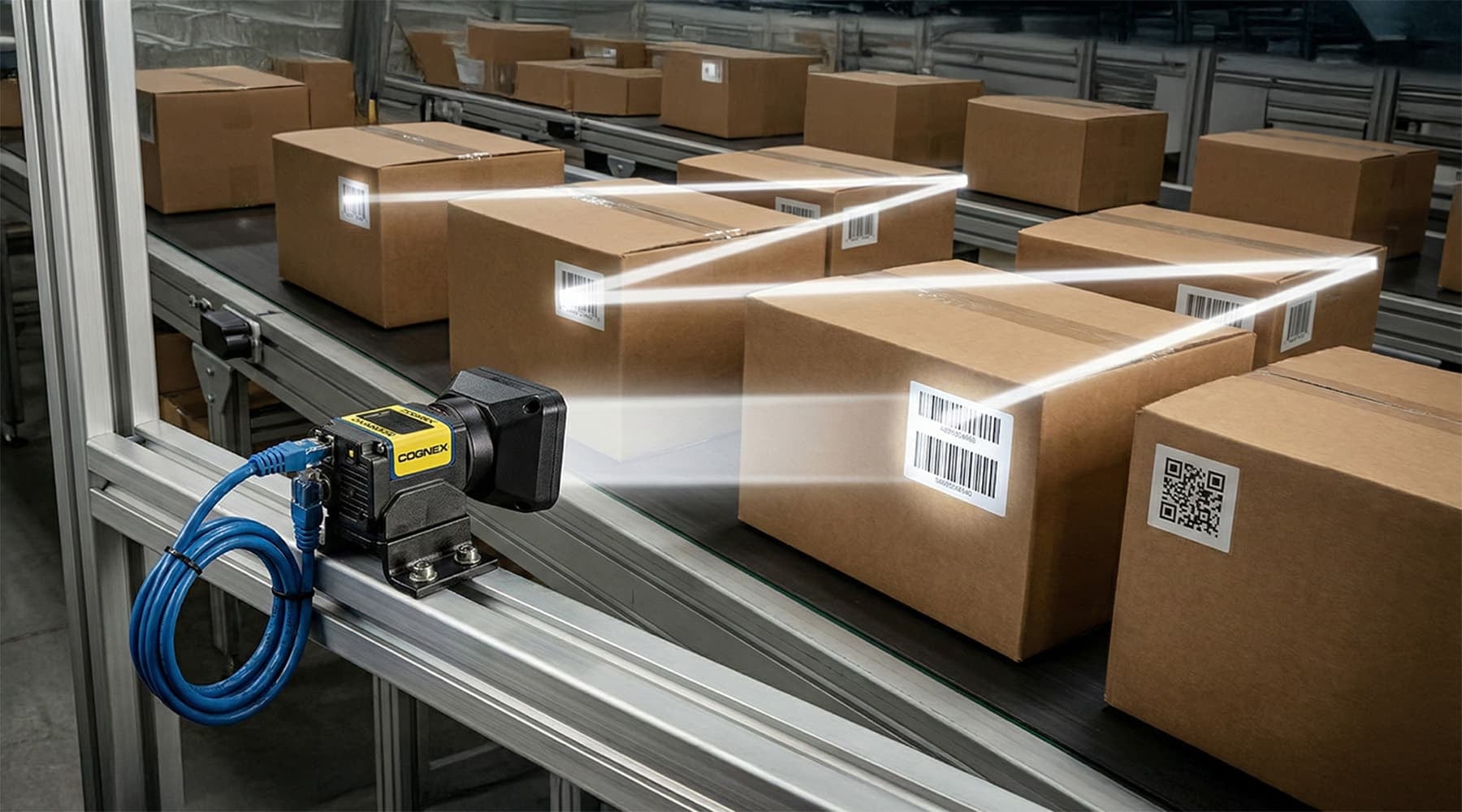 Cognex Introduces High Speed Steerable Mirror for Large Area Scanning with a Single Barcode Reader