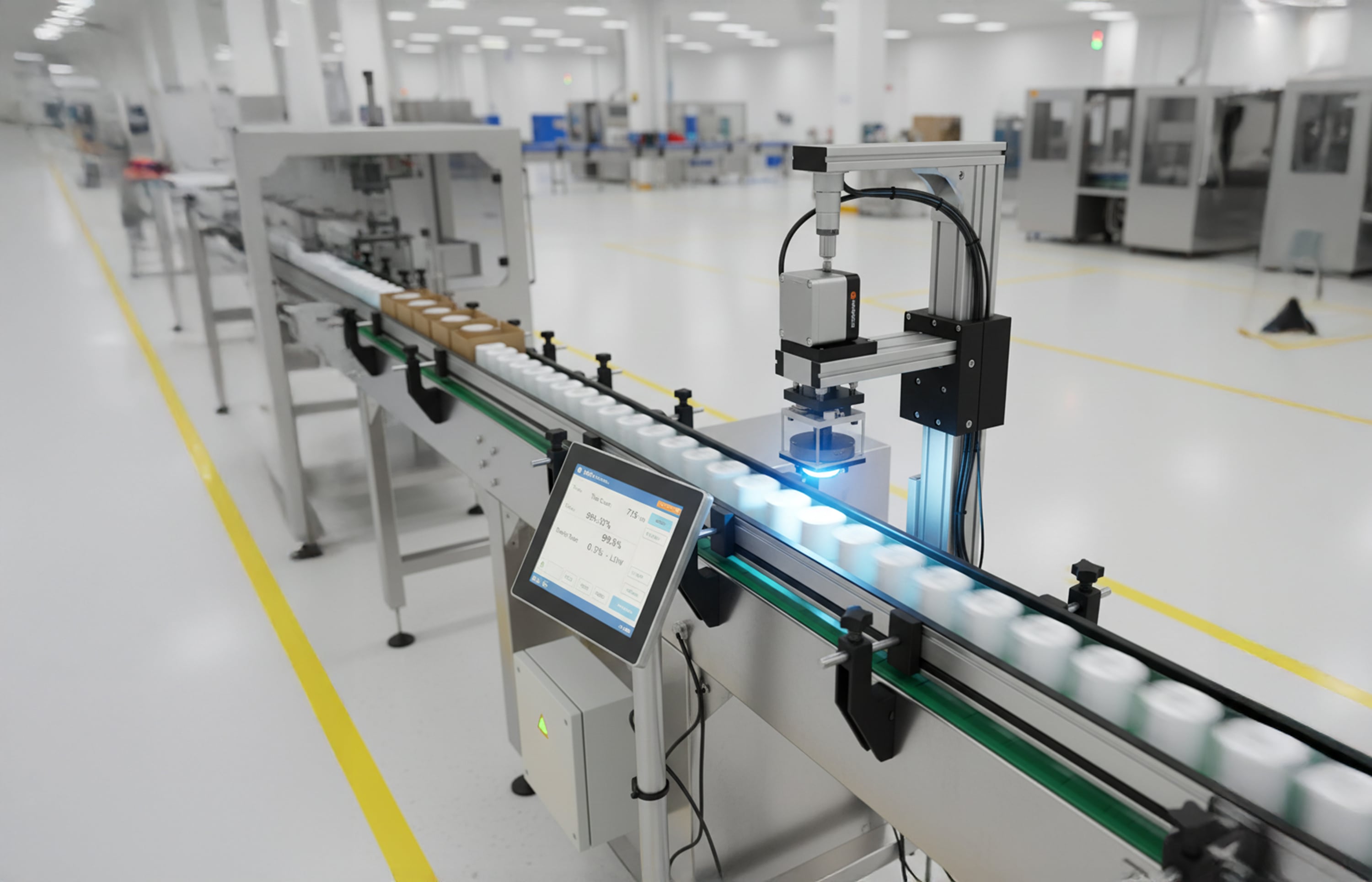 Crimp Assembly for Vision System: FMCG Production Line