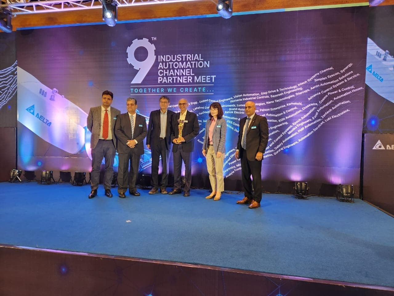 Special award marking the 25 years of working partnership of IA business in India