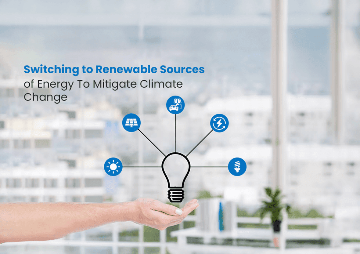 Switching to Renewable Sources of Energy To Mitigate Climate Change: A Review