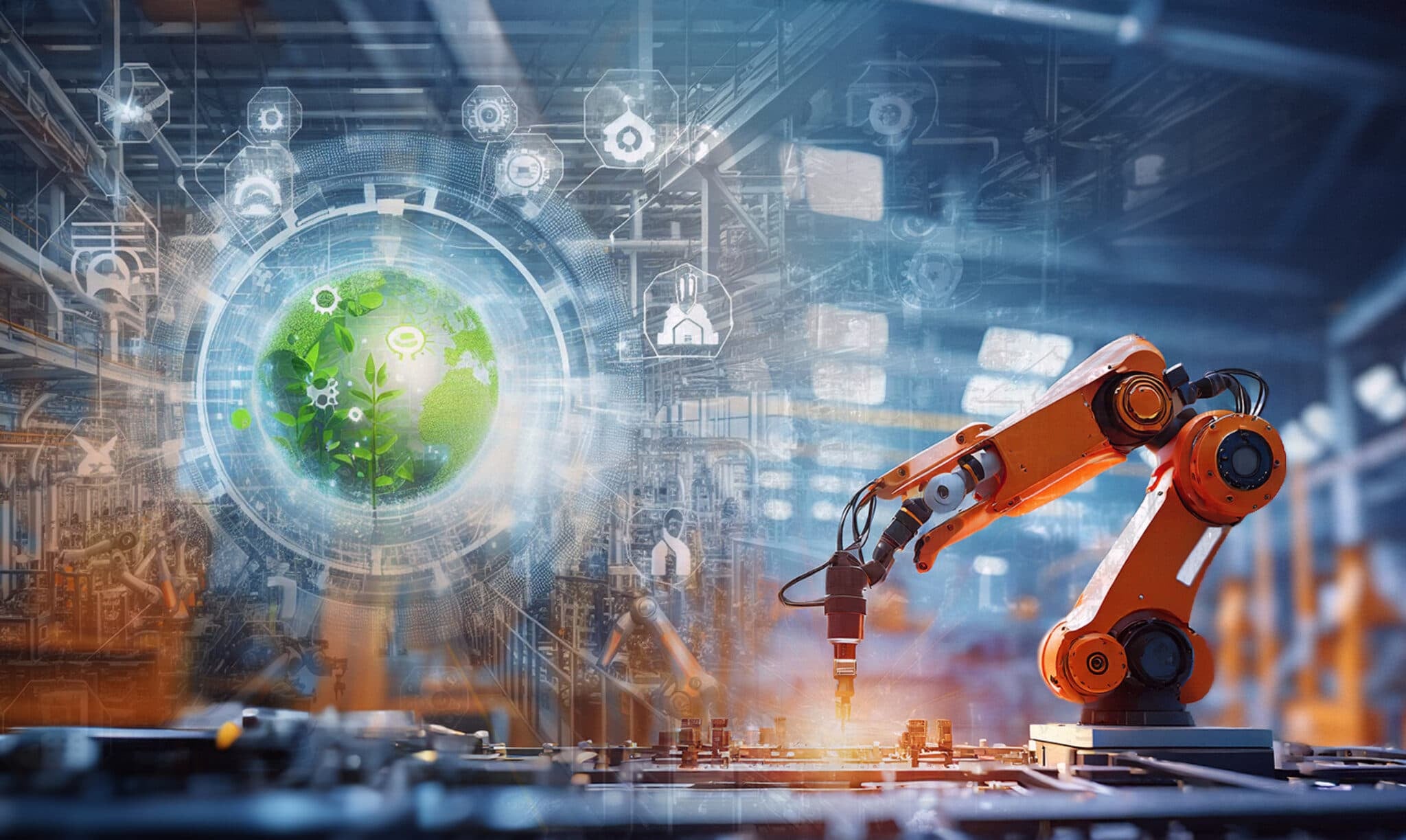 Industrial Automation and Sustainable Manufacturing: Environmental and Economic Impacts