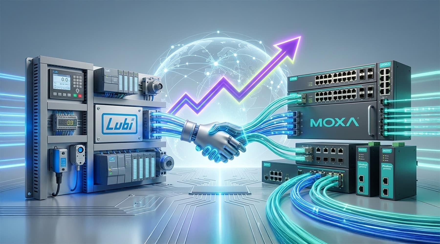 Lubi Electronics Announces New Distributor Partnership with Moxa Inc, Straightening to its Global Growth Vision