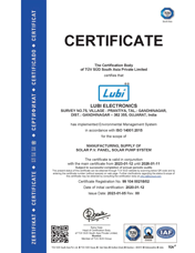 SOLAR_LUBI ELECTRONICS 14001